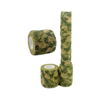 Load image into Gallery viewer, 1 Roll Fashionable Elastic Design Waterproof Outdoor Camo Hiking Camping Hunting Camouflage Stealth Tape Wraps