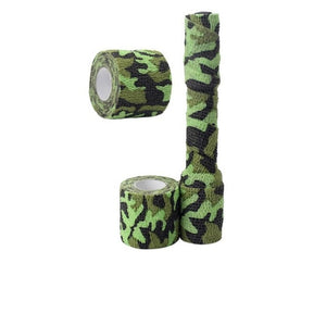 1 Roll Fashionable Elastic Design Waterproof Outdoor Camo Hiking Camping Hunting Camouflage Stealth Tape Wraps