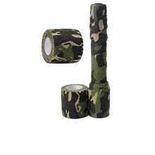 Load image into Gallery viewer, 1 Roll Fashionable Elastic Design Waterproof Outdoor Camo Hiking Camping Hunting Camouflage Stealth Tape Wraps