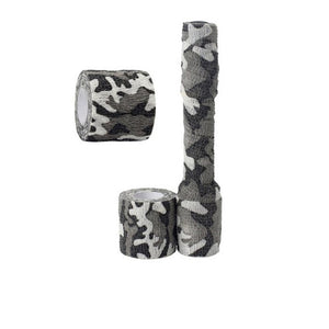 1 Roll Fashionable Elastic Design Waterproof Outdoor Camo Hiking Camping Hunting Camouflage Stealth Tape Wraps